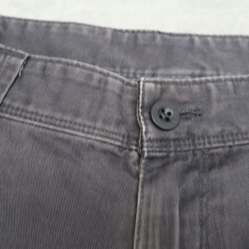 North Face Shorts Mens 34 Gray Horizon Utility Classic Canvas Casual Rugged